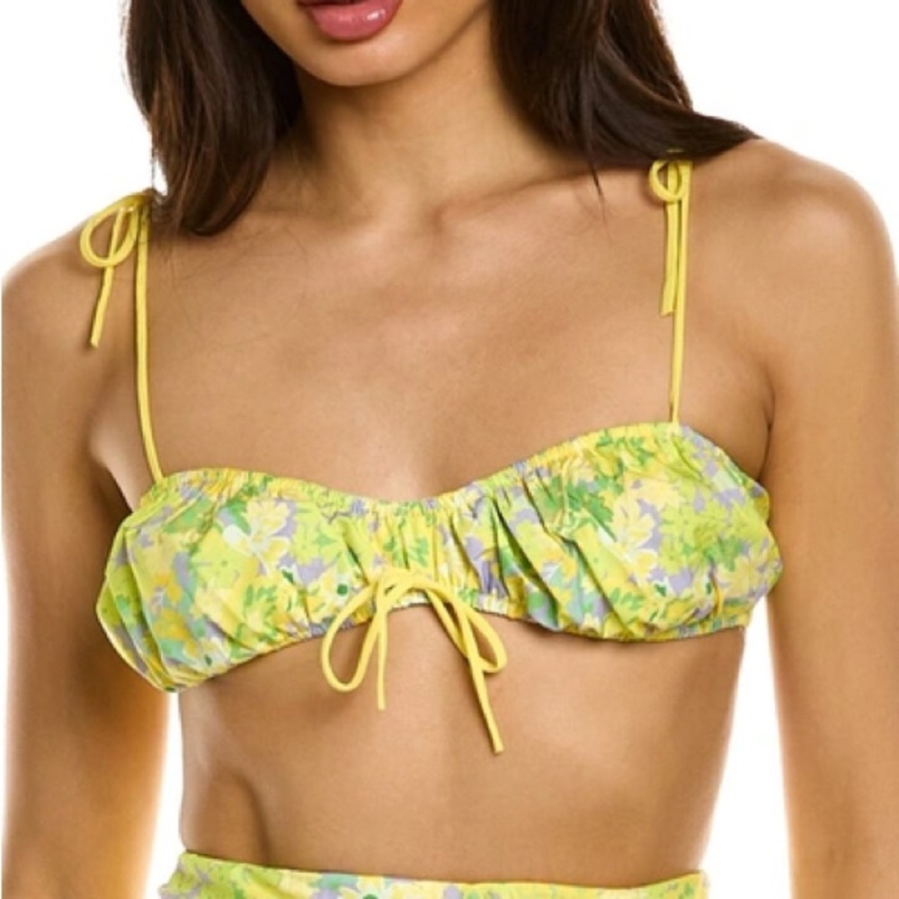 Floral Yellow Top